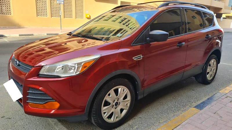 2014 FORD ESCAPE ONLY 63000 KM BEIGE LEATHER AL TAYER GULF GCC ONE OWNER63488809983107112