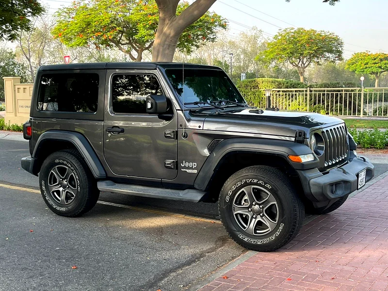 Stunning! Jeep Wrangler Sport 2018 Gray Full Service History with Agency!63490077857026113
