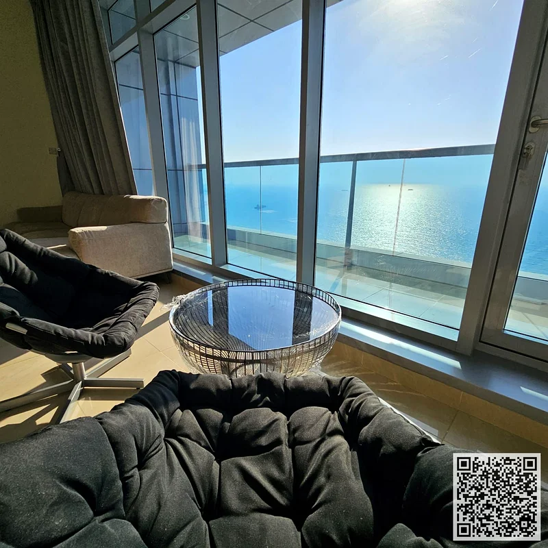 Luxury apartment, Duplex Three bedroom and a hall And a maid's room, Sea view balcony, Fully furnished new, Gym, Swimming pool, Private Parking63855470946689112