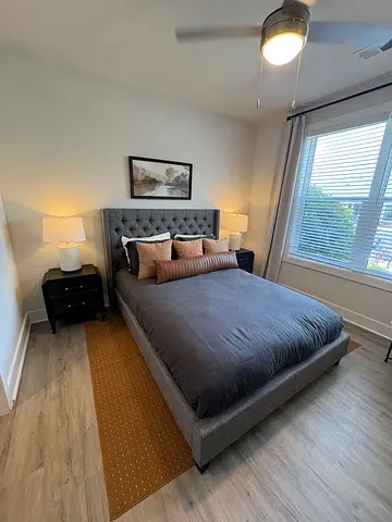Stylish Gray Bed Frame Brand New