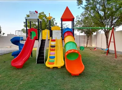 Mega swing slide toys