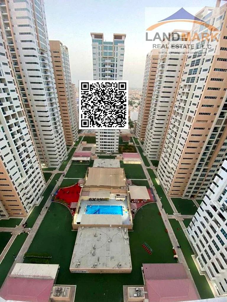 شقة من غرفة نوم واحدة للبيع في برج عجمان وان63866414191233110