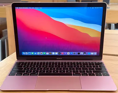 MacBook Super Ultra Slim Stylish Rose Gold Color 256GB SSD Storage 8GB RAM