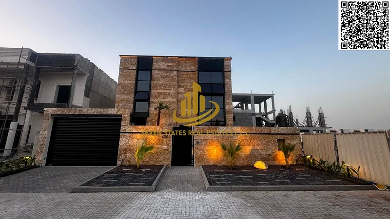 A luxury villa with a modern design and prime location offering an elegant lifestyle that blends comfort and sophistication in Ajman63871768597123110