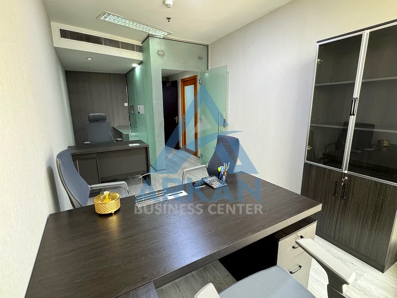 2-Room Furnished Office with Full Creek View | Arkan Al Khor – Salmiya Building | 250 Sq.Ft | AED 45,00063620773431939114