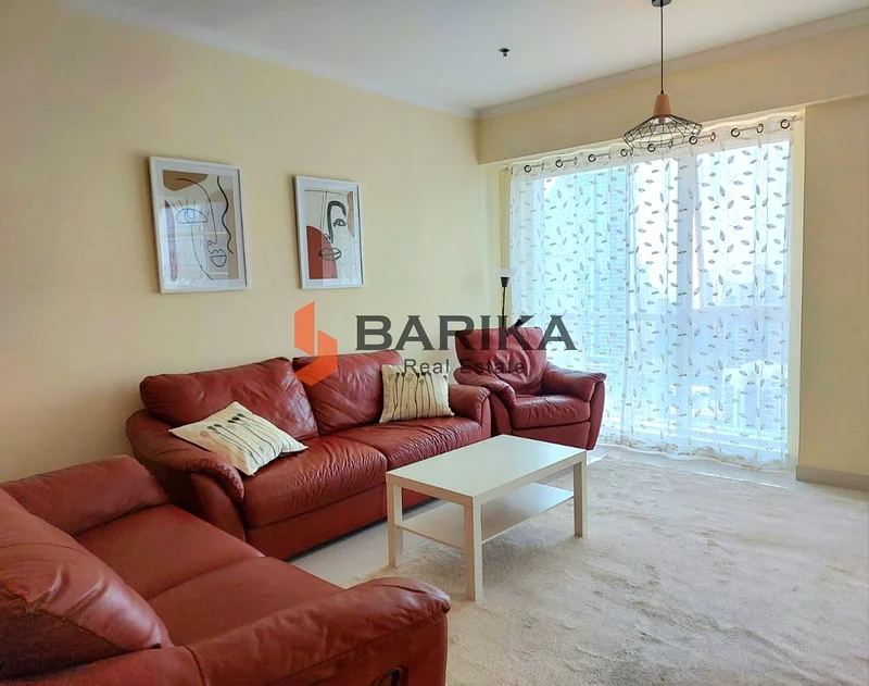 شقة من غرفة نوم واحدة مفروشة بالكامل في موقع متميز63748867273729110
