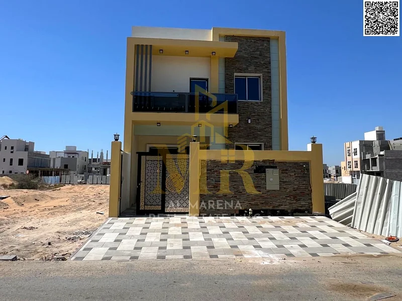 For sale in Al Bahia, Ajman, without a down payment. The price includes registration and ownership fees. Close to Sheikh Mohammed bin Zayed Road - Fre63881266040065111