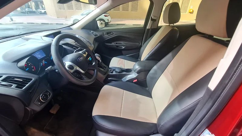 2014 FORD ESCAPE ONLY 63000 KM BEIGE LEATHER AL TAYER GULF GCC ONE OWNER63488809983107113