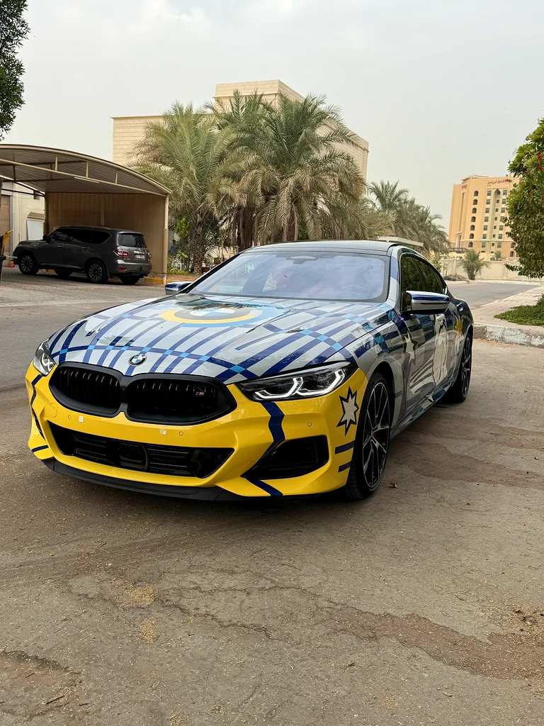 BMW M850i xDrive Gran Coupé Jeff Koons 1 OF 99 - UNDER SERVIE AND WARRNTY63484725911171113