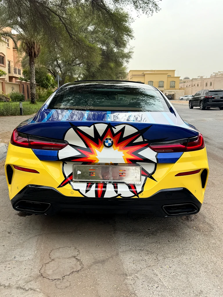 BMW M850i xDrive Gran Coupé Jeff Koons 1 OF 99 - UNDER SERVIE AND WARRNTY63484725911171114