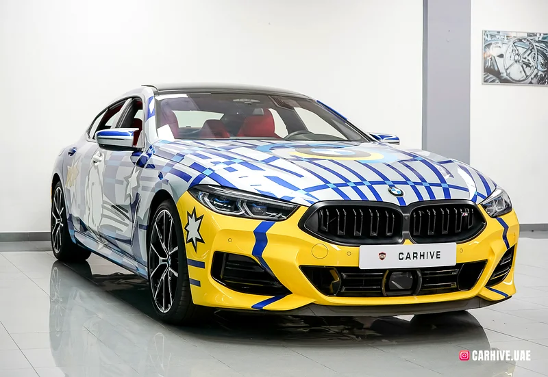 BMW M850i Xdrive JEFF KOONS 8X | Brand New | GCC | 5yrsAgency Warranty  Service Package63484725904642111