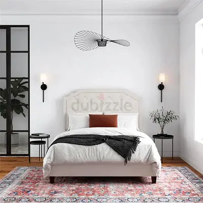 Elegant and Stylish Bed with Cozy Decor