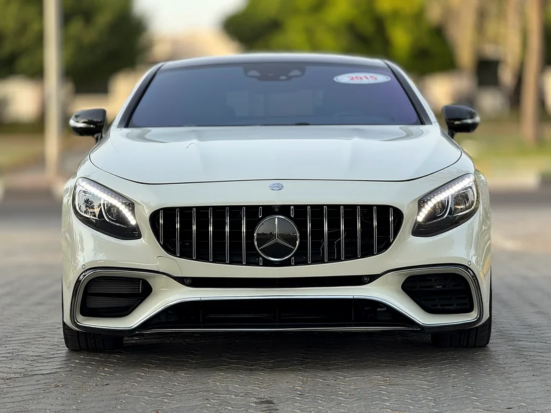 مرسيدس S63 AMG، موديل 2015، خليجي، بانوراما، فُل أوبشن، بحالة ممتازة63489294039043111