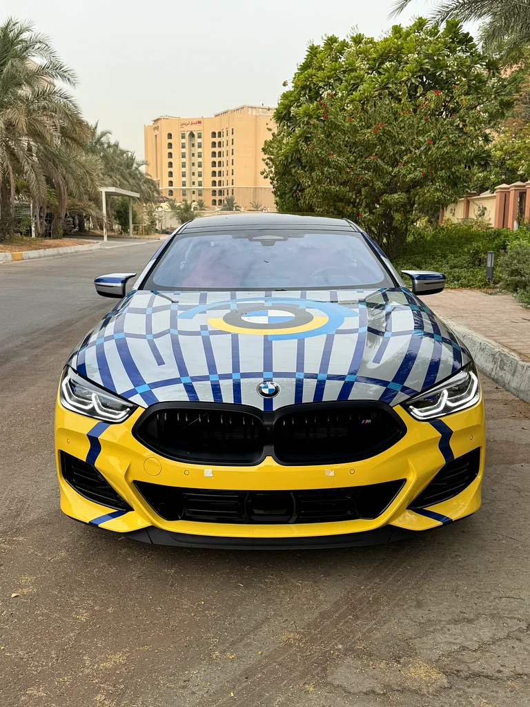 BMW M850i xDrive Gran Coupé Jeff Koons 1 OF 99 - UNDER SERVIE AND WARRNTY63484725911171111