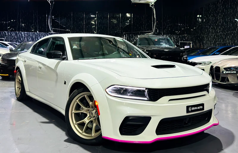 Dodge Charger Scat Pack Swinger 2023, GCC, Al futtaim warranty Sept 2028 only 1 of 1000 worldwide63480230147073110