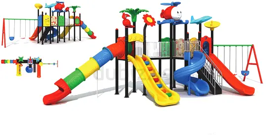 Colorful Outdoor Playground Equipment for Kids