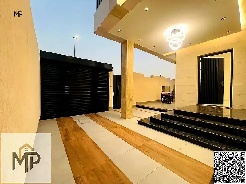 Luxury villa for sale, including water, electricity, air conditioning, and a private pool, with no service fees, behind Azha Mall and Complex63899448343681113