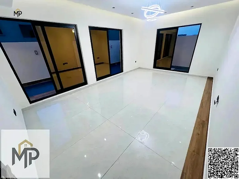 Luxury villa for sale, including water, electricity, air conditioning, and a private pool, with no service fees, behind Azha Mall and Complex63899448343681114