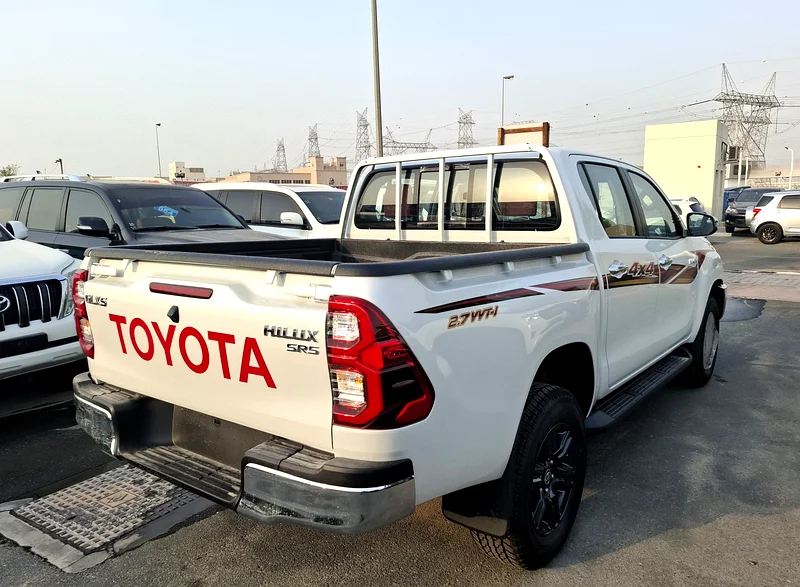 Toyota Hilux 2.7L 2025 AT DC White Double Camera Petrol (Export Only)63488014356227111