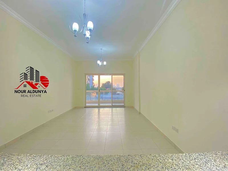 MONTHLY PAYMENTS ( 12 CHEQUES ) - SPACIOUS 1BHK WITH BIG BALCONY - RENT 58k - OPEN VIEW - GYM + SWIMMING + CAR PARKING FREE - FAMILY BUILDING63746881041153111