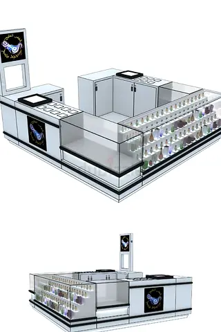 New perfume kiosk
