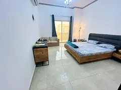 Master bedroom in villa with Swimming pool