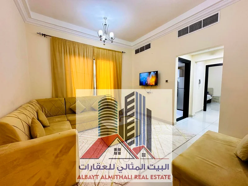شقة مكونة من غرفتين نوم للإيجار – الروضة 1، عجمان63722447426307110