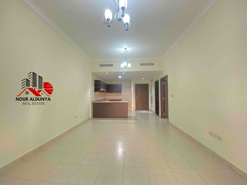 MONTHLY PAYMENTS ( 12 CHEQUES ) - SPACIOUS 1BHK WITH BIG BALCONY - RENT 58k - OPEN VIEW - GYM + SWIMMING + CAR PARKING FREE - FAMILY BUILDING63746881032579113