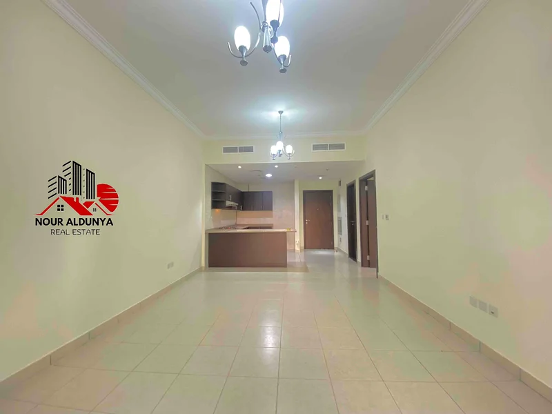 MONTHLY PAYMENTS ( 12 CHEQUES ) - SPACIOUS 1BHK WITH BIG BALCONY - RENT 58k - OPEN VIEW - GYM + SWIMMING + CAR PARKING FREE - FAMILY BUILDING63746881032579114