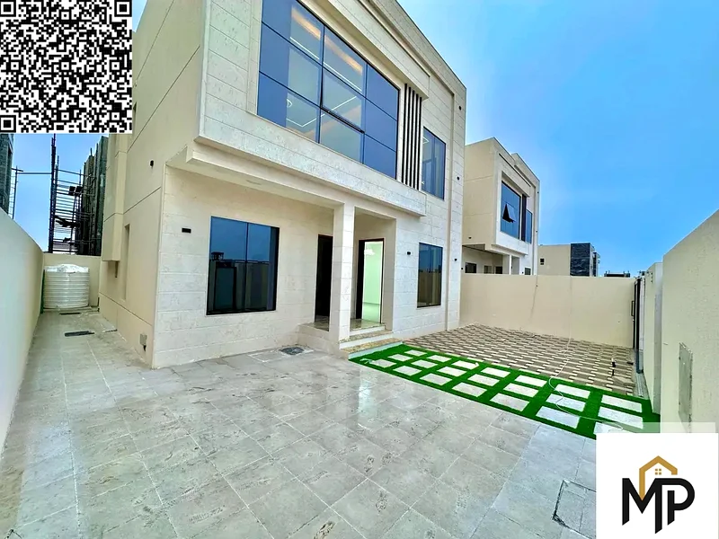 فيلا فاخرة من الدرجة الفاخرة للبيع في منطقة الهيليو 2 في عجمان على الزاوية بسعر 1,450,000 درهم شاملة رسوم التسجيل وملكية حرة63914524977026110