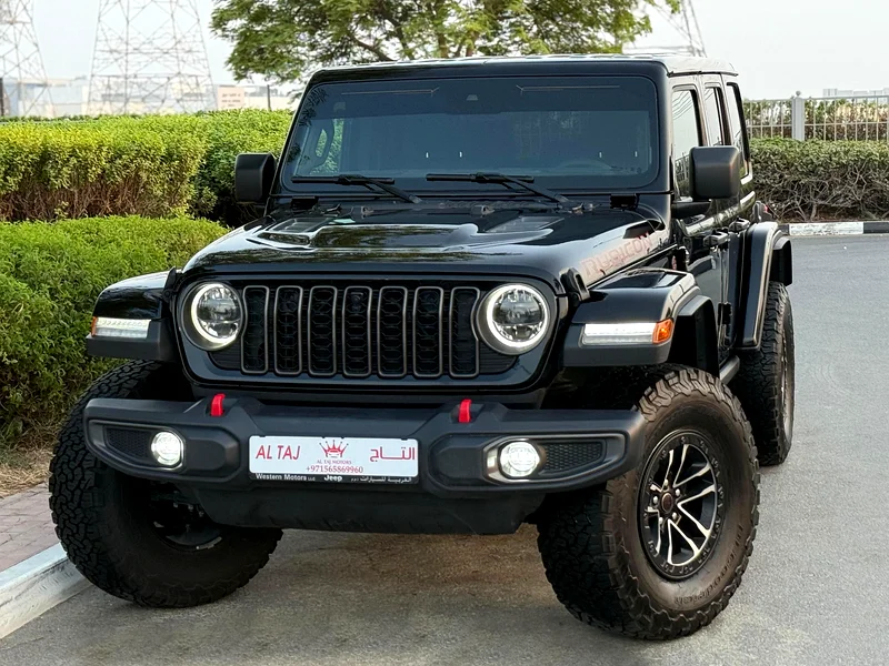 *LOWEST PRICE* JEEP WRANGLER RUBICON 2024 GCC UNDER WARRANTY AND CONTRACT SERVICE FULL OPTION63489878365827112