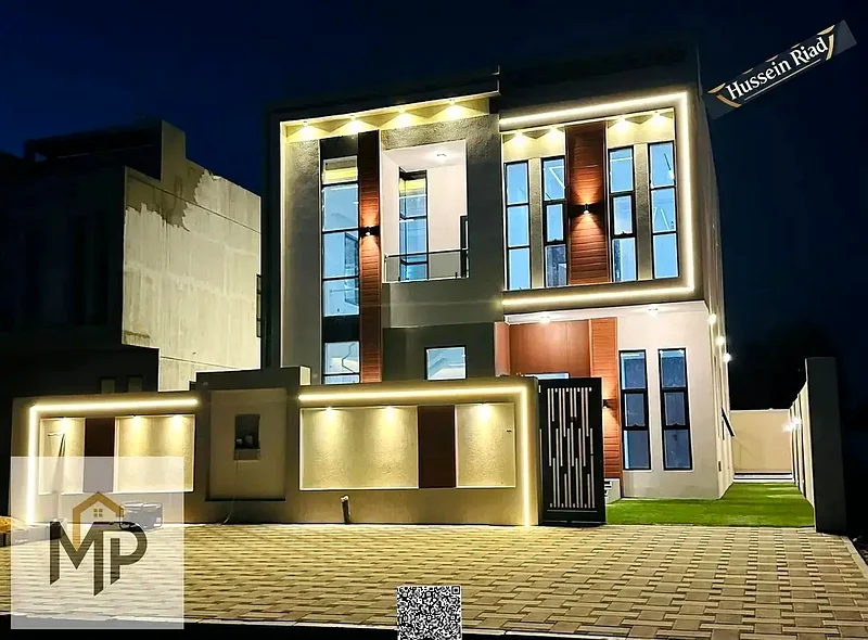 فيلا بسعر يشمل رسوم التسجيل ورسوم الملكية في الشارع الرئيسي، جاهزة للسكن في أكثر مناطق عجمان تميزاً، ملكية حرة63914424275713112