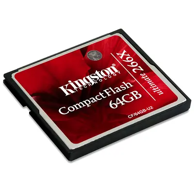 Kingston 64gb Ultimate Compact Flash CF Memory Card 266x