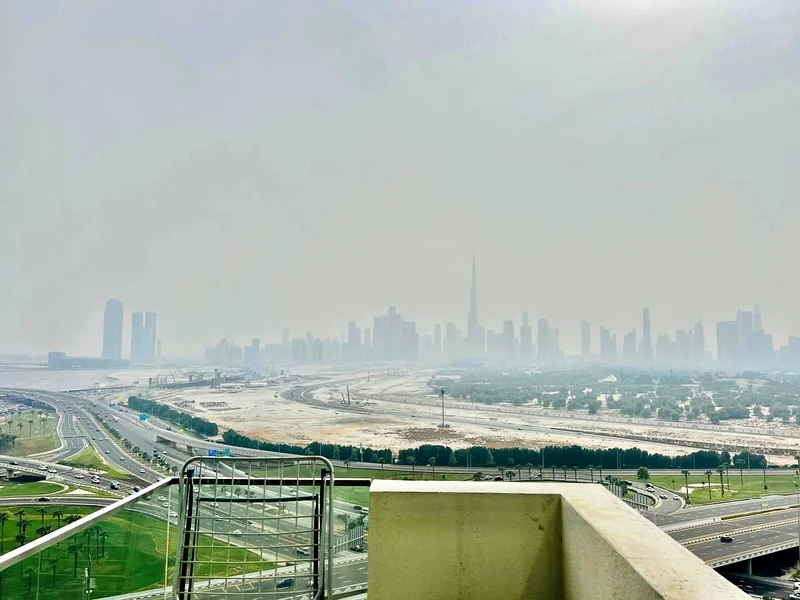 عرض برج خليفة // استوديو مفروش بالكامل بسعر 60 ألف إيجار على 4 شيكات فقط63740299641858111