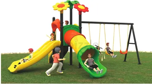 Fun Outdoor Playground Set for Kids