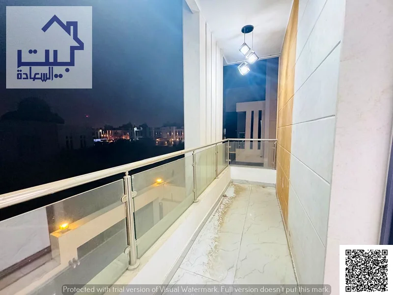 Villa for rent in Al Yasmeen area, consisting of 5 master bedrooms, a maid's room, a living room and a hall63716390469634111
