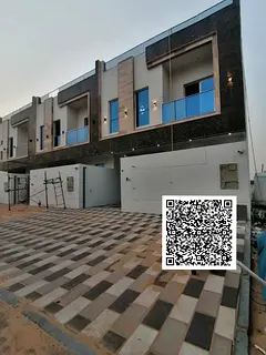 Villa for sale at Ajman. Al Yasmeen  area ,5 master room, majlis, 3 hall, big kitchen 0 down payment