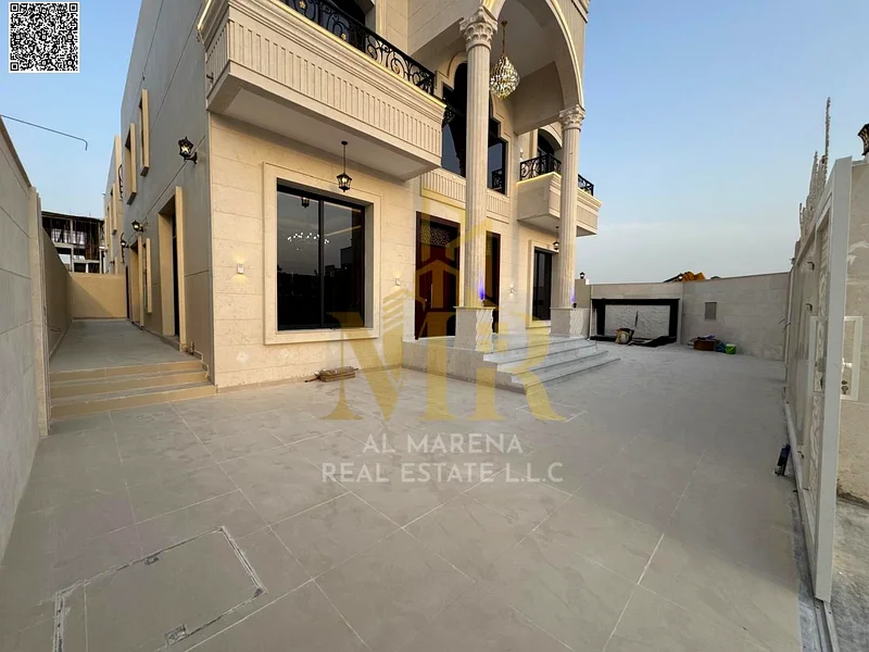 A villa with a price inclusive of registration and ownership fees on the main street, ready for occupancy in the most upscale areas of Ajman. Freehold63914523954946110