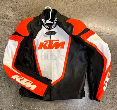 KTM Motorcycle Motorbike Racing Leather Track Jacket