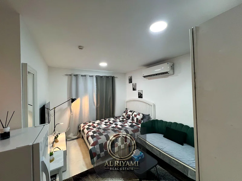 أجمل استوديوهات وأنيقة مؤثثة للإيجار #عجمان في كورنيش النخيل، موقع أول ساكن، حيوي ومميز63810911351810111