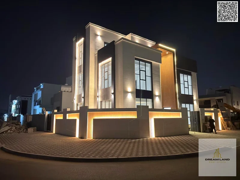 Modern design villa, corner of two streets, at a bargain price, including registration and ownership fees, two floors and a roof63881481263106111