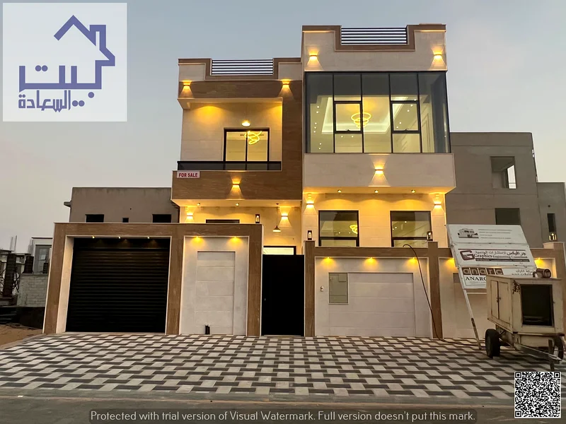 Villa for sale in Al Helio, corner of two streets, first resident, ready to move in, all inclusive, at a very attractive price, negotiable, freehold f63914424343427110