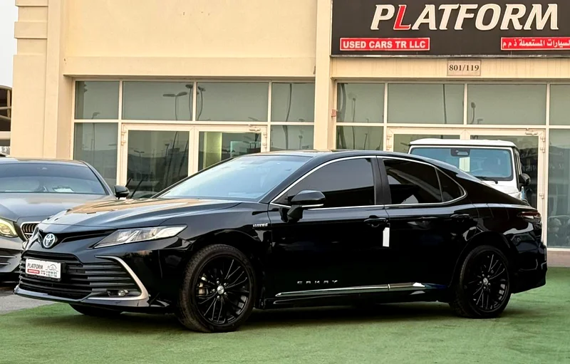Camry hybrid model 2024 gcc original paint , كامري هايبرد موديل ٢٠٢٤  خليجي صبغ وكالة تشييكات وكالة63484601348865111