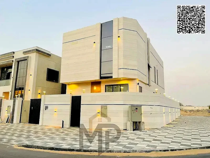 For sale, a corner villa in Al Helio 2 - Ajman, directly from the owner, in a prime location and excellent space. Registration fees included.63899766469249110