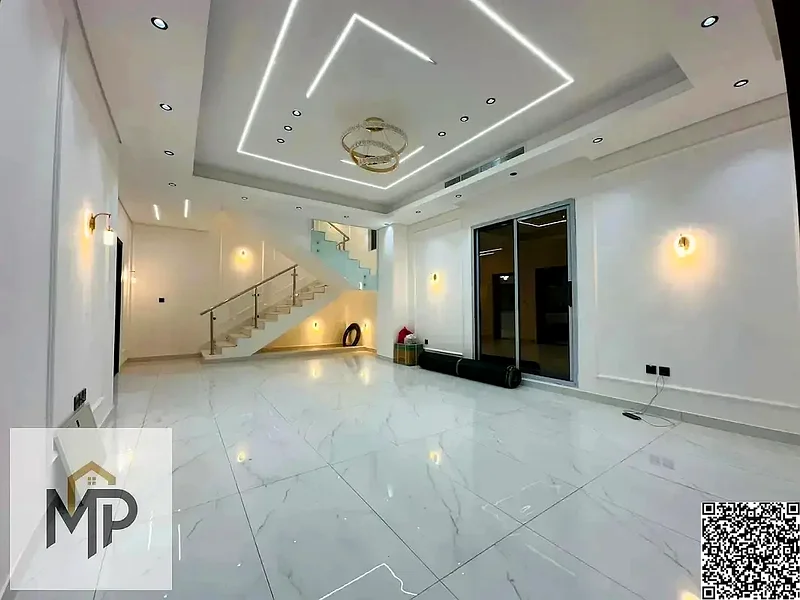 For sale - a luxurious villa in an exceptional location near Sheikh Mohammed bin Zayed Road, including registration fees, negotiable63881481209347112