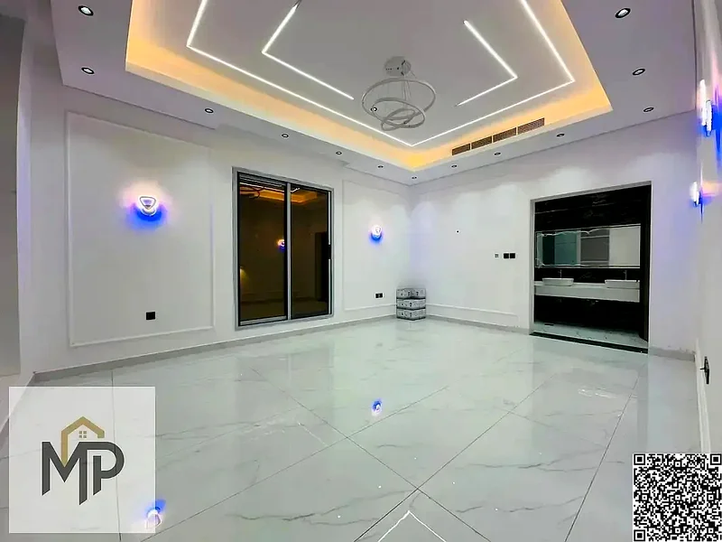 For sale - a luxurious villa in an exceptional location near Sheikh Mohammed bin Zayed Road, including registration fees, negotiable63881481209347113