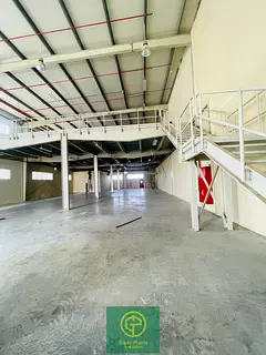 Sharjah Industrial Area 14,000 sq. Ft warehouse with built-in office, and toilet