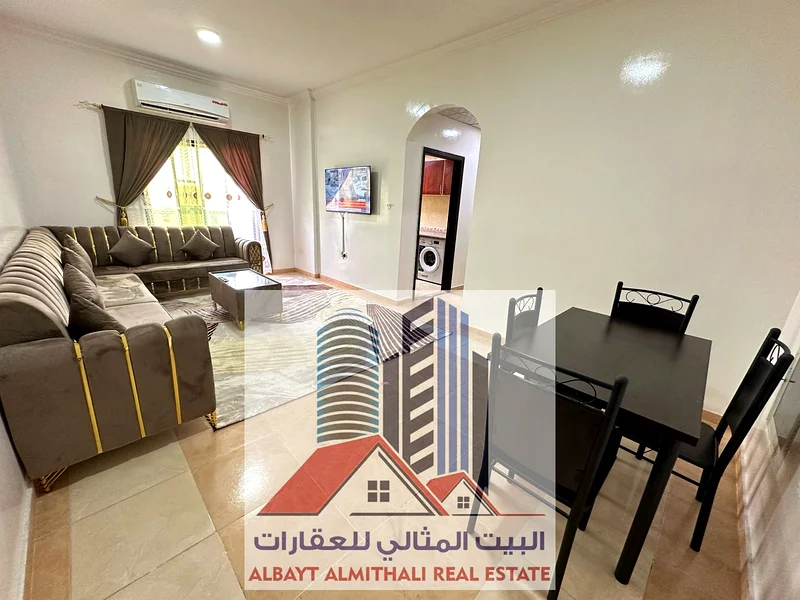 شقة مكونة من غرفتين نوم للإيجار – المويهات 3، عجمان63711602297985110
