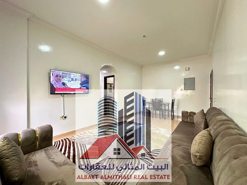 شقة مكونة من غرفتين نوم للإيجار – المويهات 3، عجمان63711602297985111