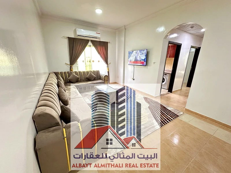 شقة مكونة من غرفتين نوم للإيجار – المويهات 3، عجمان63711602297985114